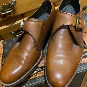 Caramel Cole Haan Monk Strap Derby (Size: 9)